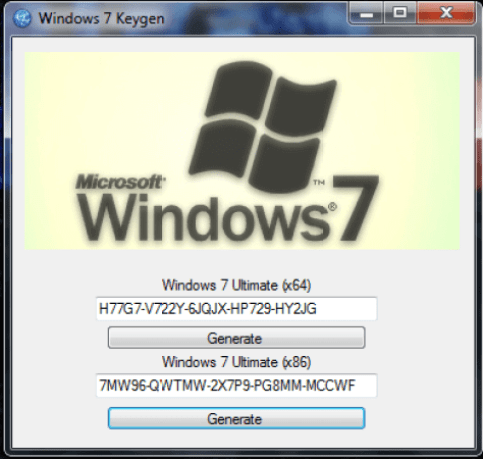 Windows 7 ultimate 64 activation key